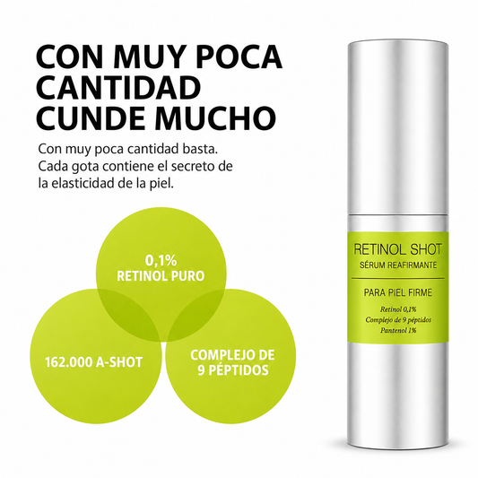 SÉRUM REAFIRMANTE CON RETINOL