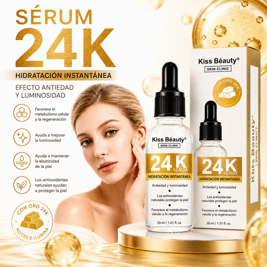 SÉRUM FACIAL 24K ORO