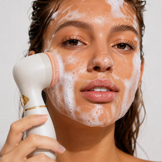 Cepillo de limpieza facial eléctrico